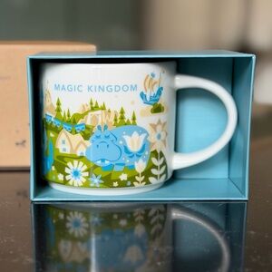Disney World Parks Starbucks Magic Kingdom Mug You Are Here Collection